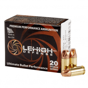 WILSON COMBAT 9mm 90gr Lehigh Defense XD 20/Box Handgun Ammo (LA9-90-XD-C)