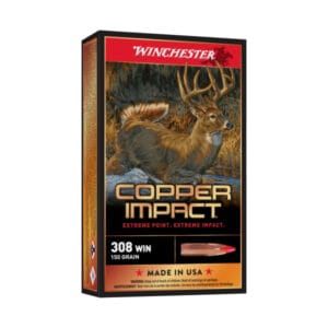 Winchester Deer Season Copper Impact .308 Winchester 150 Grain Centerfire Rifle Ammo