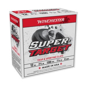 Winchester Super-Target Target Load Shotshells - 12 gauge - 1-1/8 oz. - 8 Shot - 25 Rounds