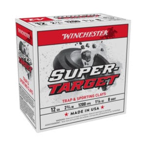 Winchester Super-Target Target Load Shotshells - 12 gauge - 1-1/8 oz. - 8 Shot - 250 Rounds