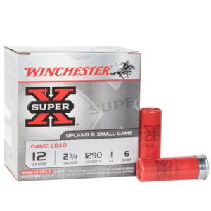 Winchester Super-X 12 Gauge 2-3/4in #6 1oz Upland Shotshells - 25 Rounds - #6