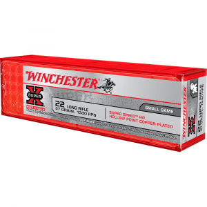 Winchester Super-X Super Speed Rimfire Ammunition .22 LR 37 gr. PHP 100/ct