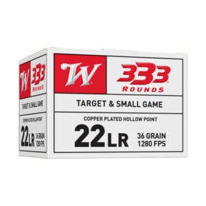 Winchester Target &Small Game .22 Long Rifle 36 Grain Rimfire Ammo - 333 Rounds