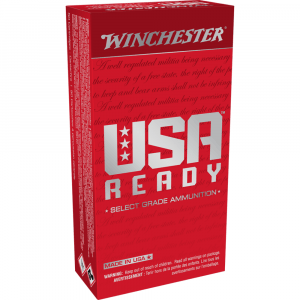 Winchester USA Ready Handgun Ammunition 10mm Auto 180gr FMJ 1250 fps 50/ct