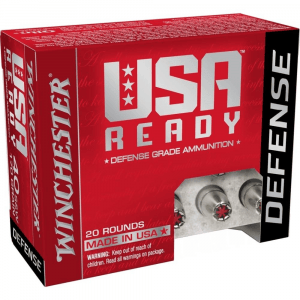 Winchester USA Ready Hex Vent Hollow Point Handgun Ammunition .40 S&W 155 gr PT 1170 fps 20/ct