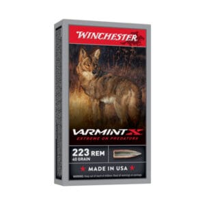 Winchester VarmintX Centerfire .223 Remington 40 Grain Rifle Ammo