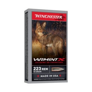 Winchester VarmintX Centerfire .223 Remington 55 Grain Rifle Ammo