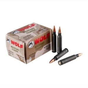 Wpr Military Classic 223 Remington Ammo - 223 Remington 62gr Hollow Point 20/Box