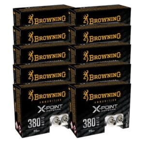 X-Point Defense 380 Acp Ammo - 380 Auto 95gr X-Point 200/Case