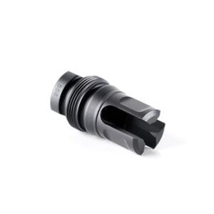 Xeno Mount 3-Prong Flash Hider - Xeno 3-Prong Flash Hider 22 Caliber 1/2''''x28 Threads Black