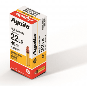 Aguila .22 Super Extra High Velocity .22LR CPRN 40 Grain 50 Rounds