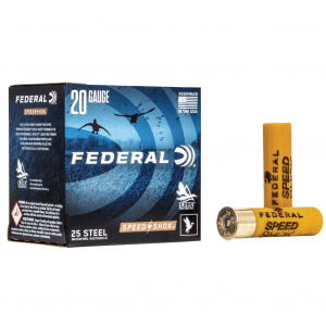 FEDERAL Speed-Shok 20 Gauge 3in 7/8 oz 25rd #3 Shotshells (WF2093)