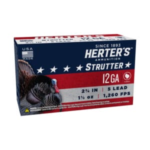 Herter's Strutter Lead Turkey Shotshells - 2.75 Shell Length - 12 Gauge