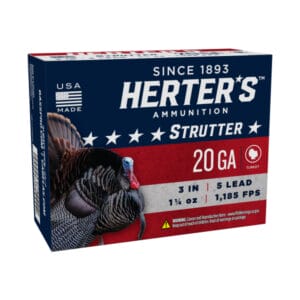 Herter's Strutter Lead Turkey Shotshells - 3 Shell Length - 20 Gauge