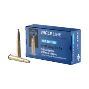 PPU SPBT .303 British 150 Grain Centerfire Rifle Ammo