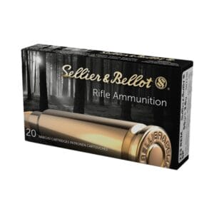 Sellier & Bellot .223 Remington 55 Grain Soft Point Centerfire Rifle Ammo