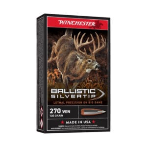 Winchester Ballistic Silvertip .270 Win 130 Grain Centerfire Rifle Ammo