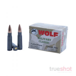 Wolf - Military Classic - 7.62x39 - 124 Grain - FMJ - Steel Case