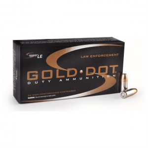 50 rds. Speer LE Gold Dot .45 ACP 230 Grain GDHP Ammo