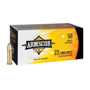 Armscor High-Velocity .22 LR Rimfire Ammo