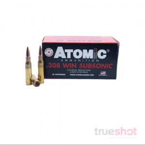 Atomic Ammo - 308 Win - 175 Grain - Subsonic - HPBT