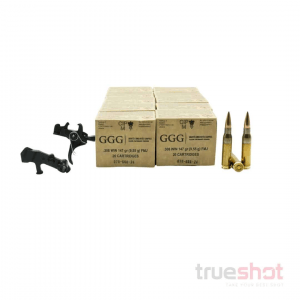 BUNDLE DEAL: Geissele Super Scar Trigger and 200 Rounds of Ammo 308/7.62x51