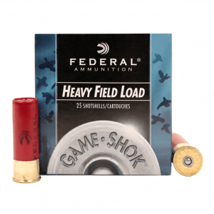 FEDERAL Game-Shok Upland Hi-Brass 410 Bore 2.5in #6 Lead Ammo, 25 Round Box (H4126)