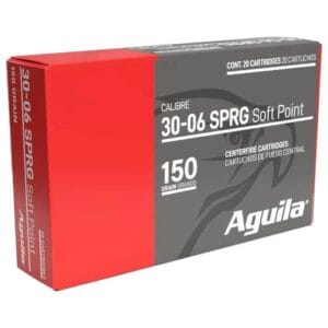 Aguila 30-06 Springfield 150gr Soft Point Rifle Ammo - 20 Rounds