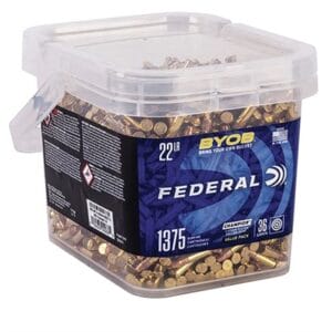 Byob 22 Long Rifle Rimfire Ammo - Byob 22 Long Rifle 36gr Copper Plated Hp 1,375/Bucket