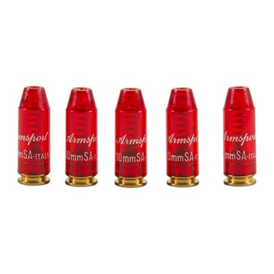 Deluxe Snap Caps Dummy Rounds - 10mm, 5 Caps Per Pak