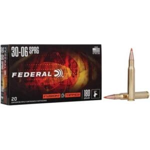 Federal Fusion Tipped 30-06 Springfield 180gr FT Rifle Ammo - 20 Rounds