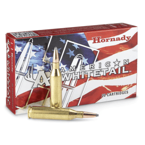 HORNADY American Whitetail 30-06 Springfield 180 gr InterLock SP Rifle Ammo (81084)