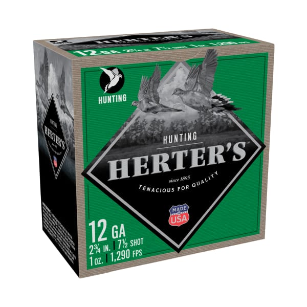 Herter's ClayBird Shotshells - 12 Gauge - #8 - 250 Rounds