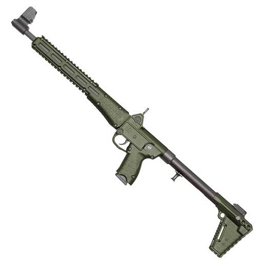 Kel-Tec Sub 2000 40 S&W 16.25in OD Green/Blued Semi Automatic Modern Sporting Rifle - 15+1 Rounds - Green