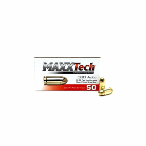 Maxxtech - 380 Auto - 95 Grain - FMJ - 50
