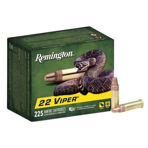 Remington 22 Viper 22 Long Rifle 36gr TCS Rimfire Ammo - 225 Rounds