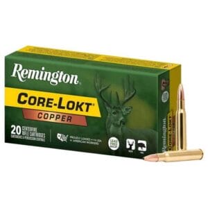 Remington Core-Lokt Copper 30-06 Springfield 150gr Copper HP Rifle Ammo - 20 Rounds