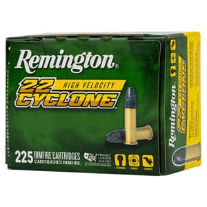 Remington Cyclone 22 Long Rifle 36gr Lead Hollow Point High Velocity Rimfire Ammo - 225 Rounds