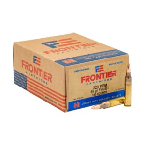 Frontier .223 Rem 55 Grain Centerfire Rifle Ammo - 150 Rounds
