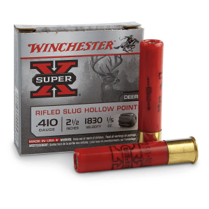 Winchester Super-X Rifled Slugs .410 Gauge 2 1/2" 1/5 oz. 5 Rounds