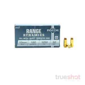 Fiocchi - Range Dynamics - 10mm - 180 Grain - FMJTC - 50