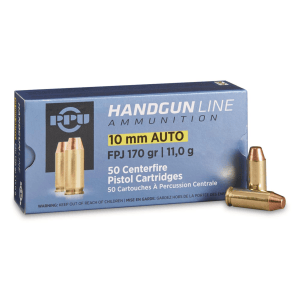 Prvi Partizan 10mm JFP 170 Grain 50 Rounds