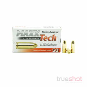 Maxxtech - 9mm - 124 Grain - FMJ - 500